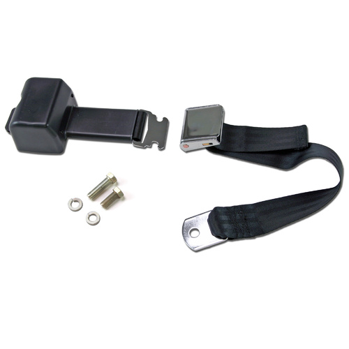 Aftermarket Seat Belts (Black, Retractable)