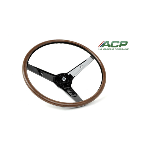 ACP FMES008M XW XY Steering Wheel, Woodgrain RimBlow GS & GT