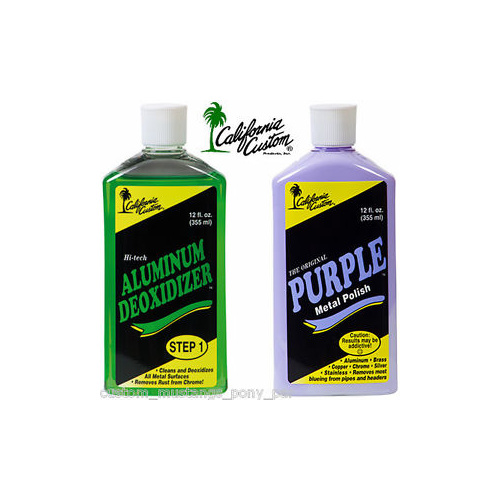 California Custom Purple Metal Polish 355ml